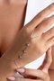 Heliophilia Silver Cadena de Metal Plateado